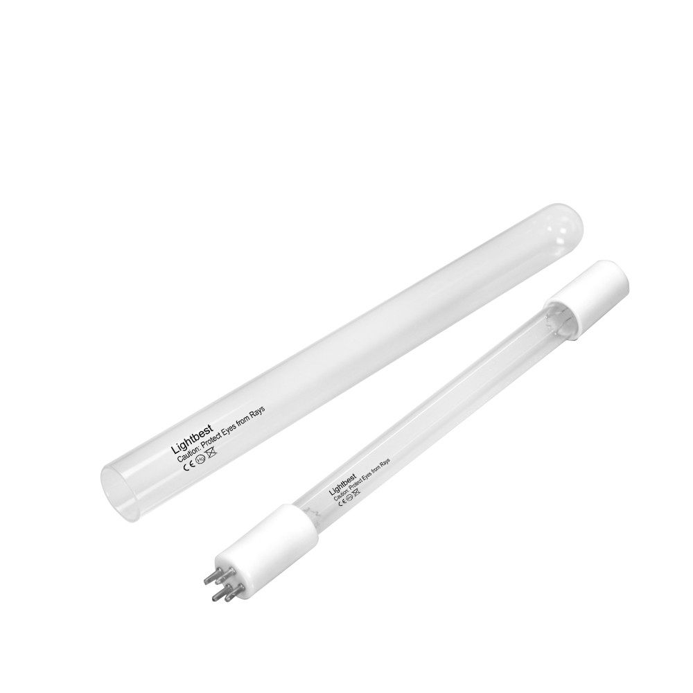 外径23mm内径20mm长295mm单开口石英玻璃套管灯罩防水防尘防油烟
