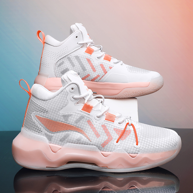 New Blade 2 Basketball Shoes, Non-Slip and Wear-Resistant, for Middle and Older Children, Unisex Sports Shoes, 4 Friction Sound Air Cushions