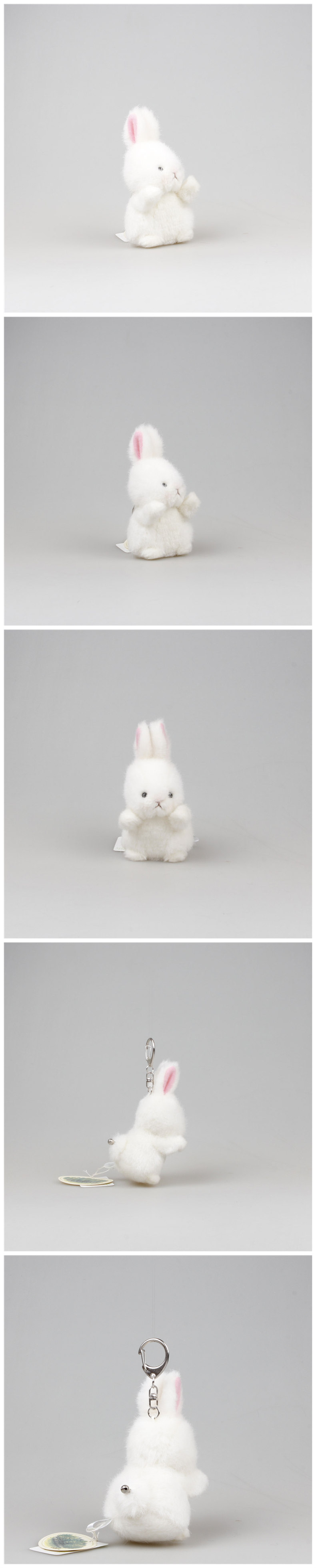 TAKENOKO mới búp bê sang trọng đồ chơi thỏ trắng thỏ xám thỏ mặt dây chuyền trên kệ phiên bản giới hạn - Đồ chơi gia đình đồ chơi trang điểm