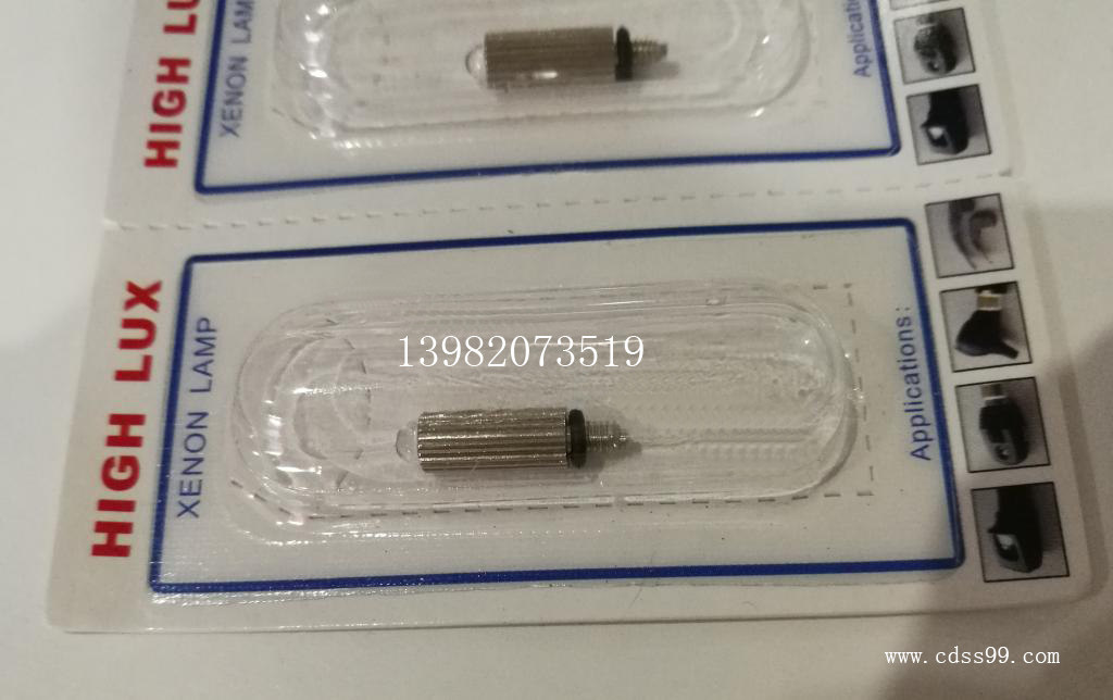 新生儿喉镜灯泡2.5V0.3A 可替代已停产的老款铜丝尾部新生儿灯泡