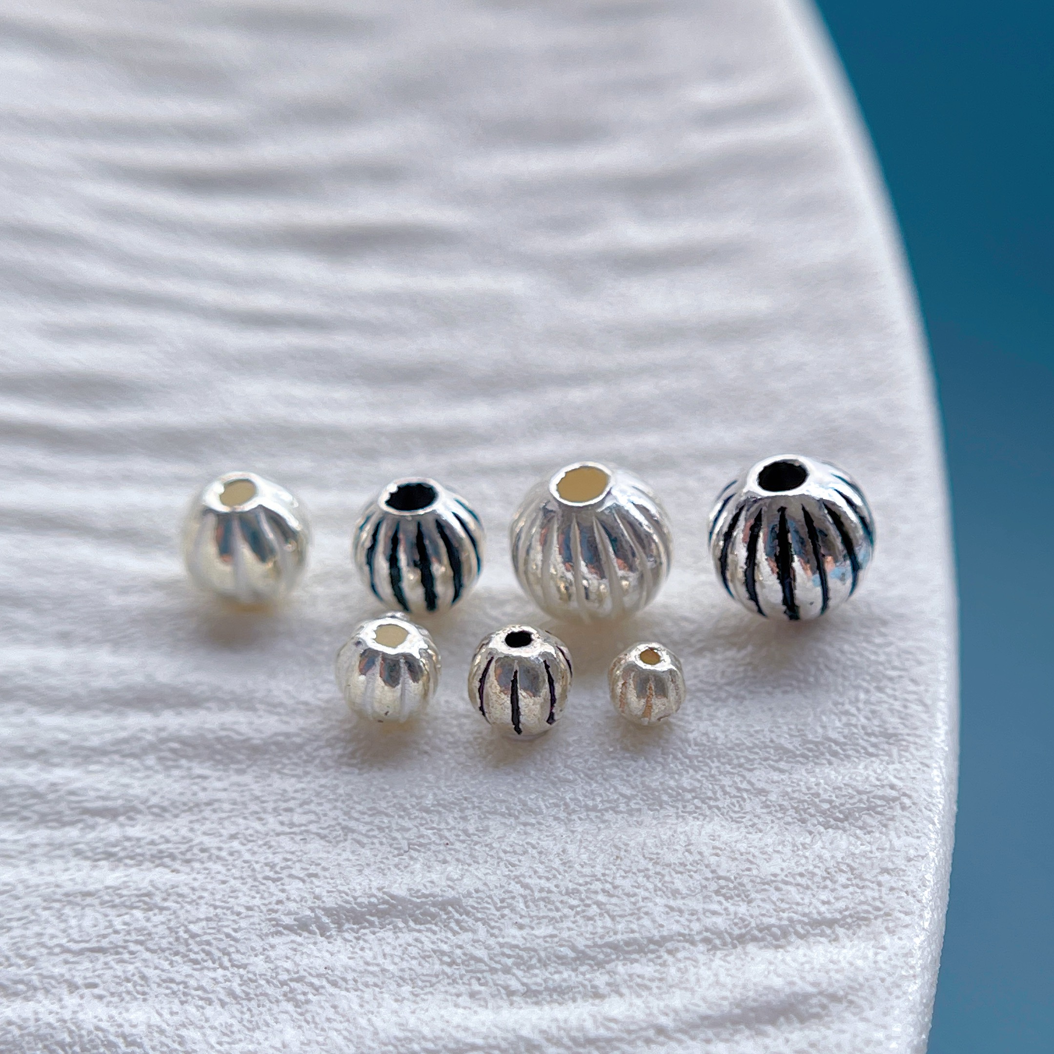 25年必买925纯银南瓜珠西瓜珠！DIY项链配饰避坑指南-银饰配件-淘宝好物网