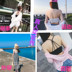 Đặc biệt hàng ngày 2 mảnh áo ngực đẹp lưng quấn ngực ngắn chạy bộ chống chảy xệ không có vòng thép thể thao đồ lót nữ nội y cao cấp Ống