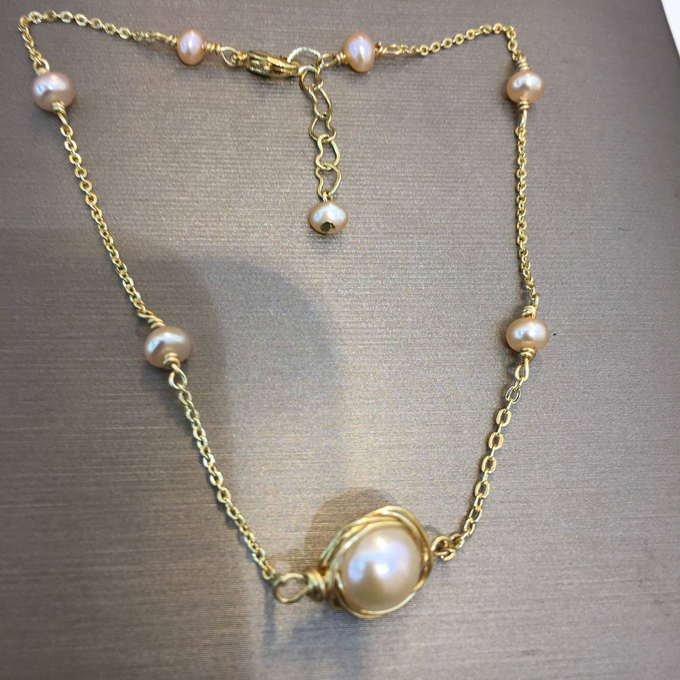 Chaine de cheville OTHER   en Nacre - Ref 3104705 Image 8