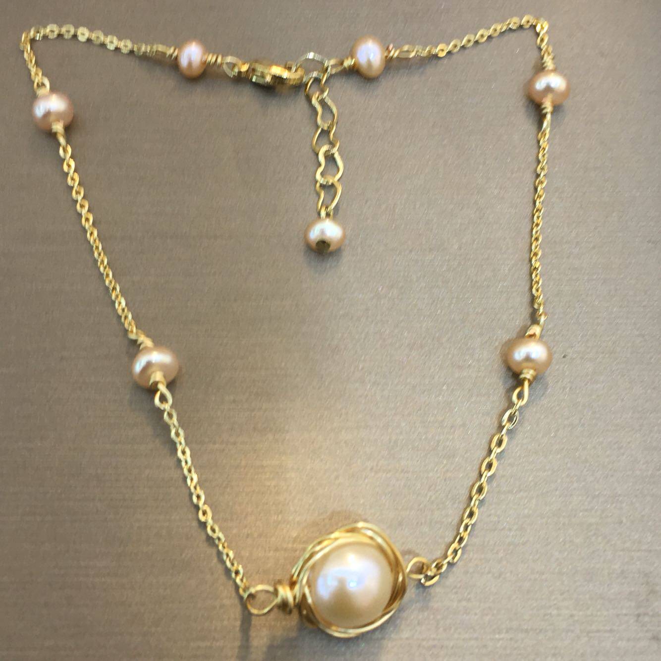 Chaine de cheville OTHER   en Nacre - Ref 3104705 Image 9