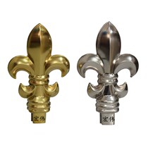 304 stainless steel gun flower door European accessories stainless steel gun tip interpolation gun head courtyard door stainless steel gun head