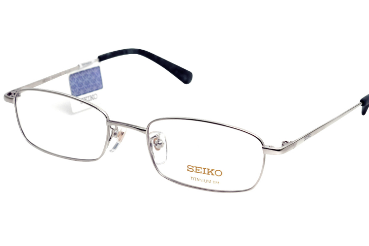 Kính Seiko full frame kinh doanh thuần titan cận thị siêu nhẹ kính nam bình thường khung H01046 tròng kính chống ánh sáng xanh