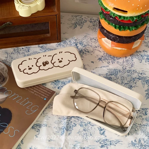 Оригинальные брендовые очки, банка для хранения, коробка для хранения для влюбленных, с медвежатами