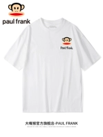 Paul Frank/大嘴猴 Летняя хлопковая футболка с коротким рукавом подходит для мужчин и женщин для влюбленных, круглый воротник