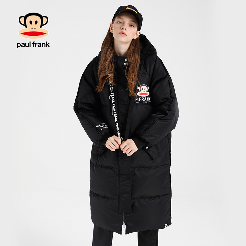 Paul Frank 大嘴猴 长款加厚 女式羽绒服 天猫优惠券折后￥359包邮（￥719-360）3款可选