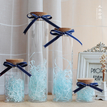 Star bottle wishing bottle Glass bottle wishing paper origami gift box Creative handmade DIY Valentines Day gift 520