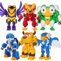 Xingyuan Xiaobao toys deformed childrens robot assembly machine armor Diamond Star source Xiaobao generation star Treasure 6 5 inches