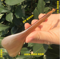 Natural Vietnam White Buffalo Horn Plunner Handmade Multifunctional Eye Face Universal Scratch Board