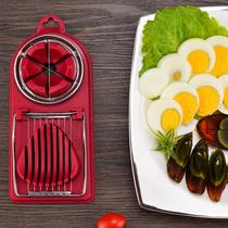 Multifunctional egg cutter for household egg cutting preserved egg artifact three-in-one cutter preserved egg splitter slicer