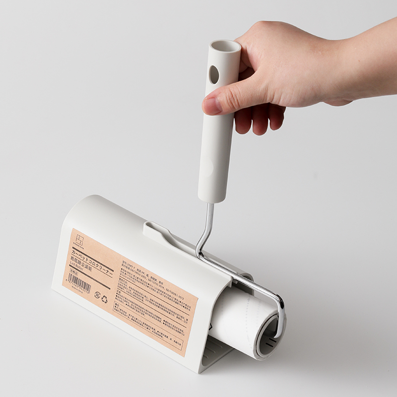 Japanese Carpet Sofa Lint Roller Bed Dust Remover Sticky Paper Roller Brush Household Clothing Lint Remover Pet Tool