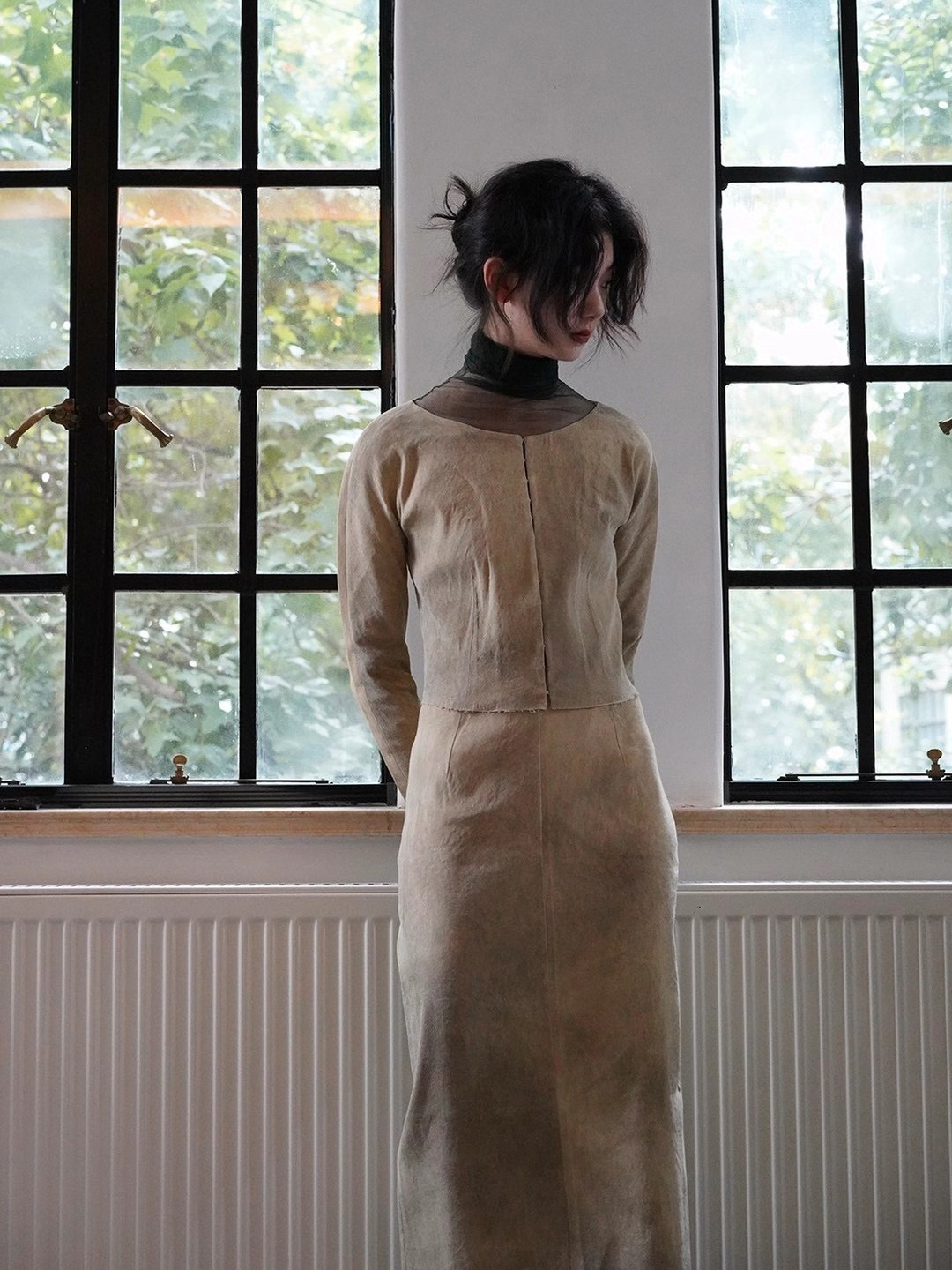 Cha Official) Cortana H Suit Jacket Skirt