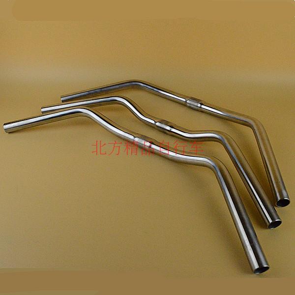 Japan to Ordinary Bicycle Recreational Bicycle Stainless Steel Handlebar Seagull Type Stainless Steel Handlebar