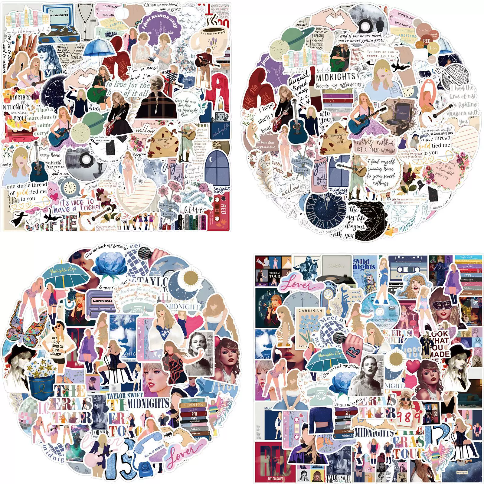 50/100pc Taylor Swift sticker Suitcase computer sticker