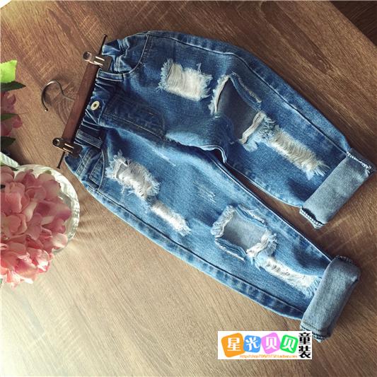 Pantalon fille M5813251456 en toile - Ref 2060604 Image 17