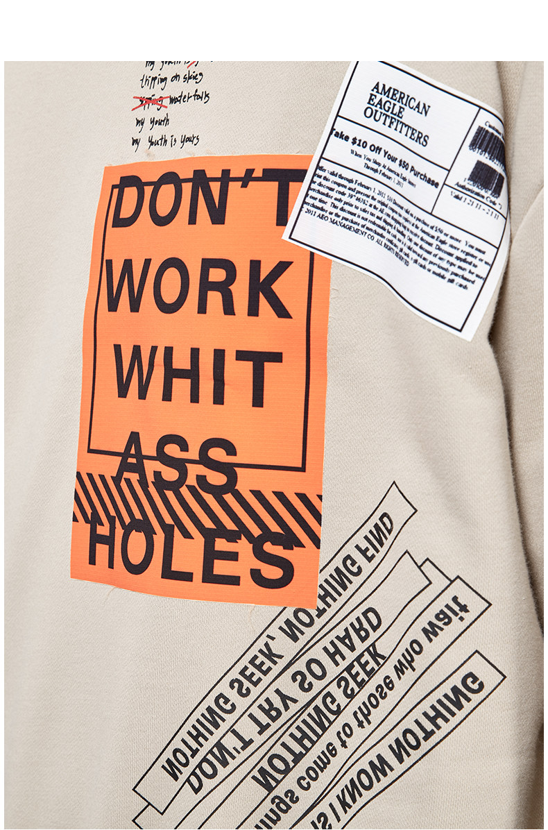 Sweatshirt homme en Coton - Ref 3127987 Image 14