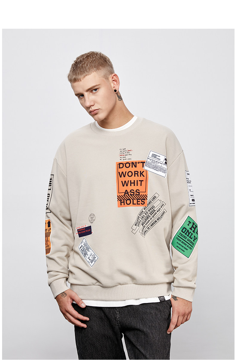 Sweatshirt homme en Coton - Ref 3127987 Image 18