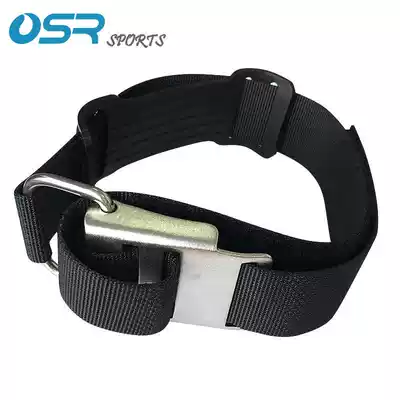 Stainless steel bottle strap for diving back flight