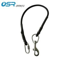 Single diving side hanging gas cylinder fixed elastic rope 45cm Sidemount BCD tank bunge