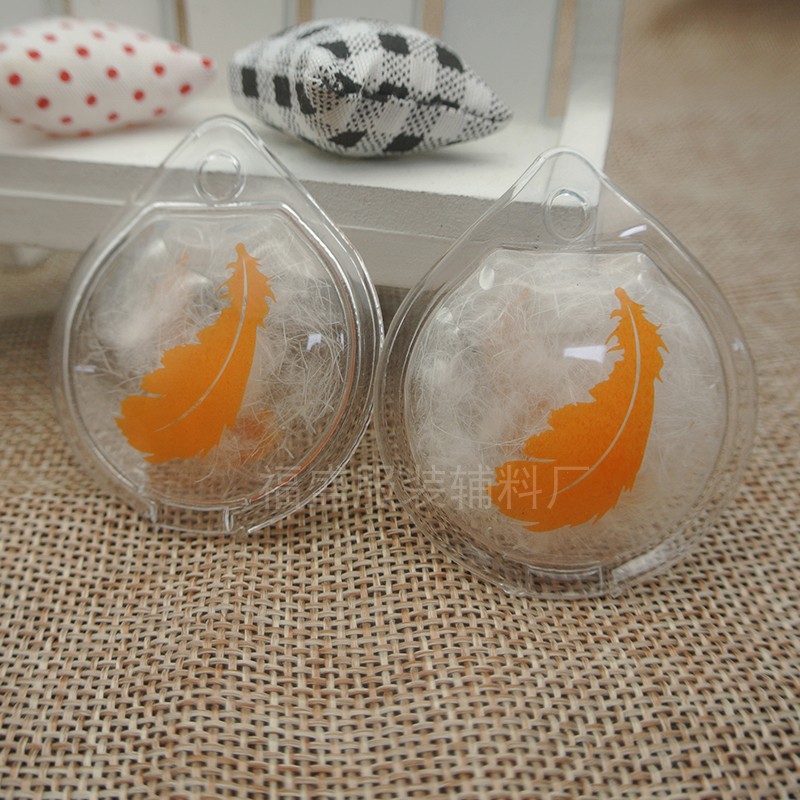 PVC down bubble down label clothing down inflatable tag down jacket PVC inflatable transparent label customization