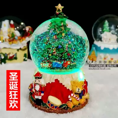 Ferris wheel Snowflake Crystal ball Carousel Music box Music box to send girlfriend birthday gift Girls and children