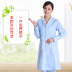 Trắng Big Coat Doctor mặc chất lượng cao dài tay mùa hè váy eo-hàn quần áo tập luyện quần áo thực nghiệm quần áo của bác sĩ 