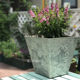 Global plastic pots flower imitation new Malaysian Artstone imitation stone resin imitation cement flower pots