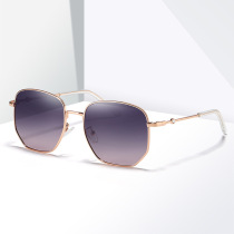 New sunglasses womens fashion Korean version trendy mirror net red street flavored sunglasses polygon nearsightedness sunglasses