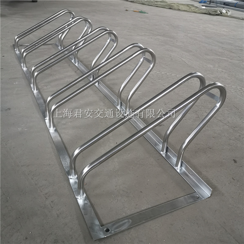 304 stainless steel bike parking rack electric car parking rack high and low clamping type welding integrated parking rack-Taobao