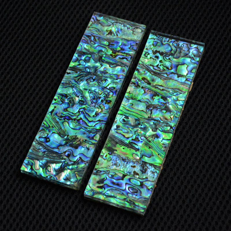 New Zealand natural color abalone scramble shell paper abalone shell handle material patch high-end abalone shell handle
