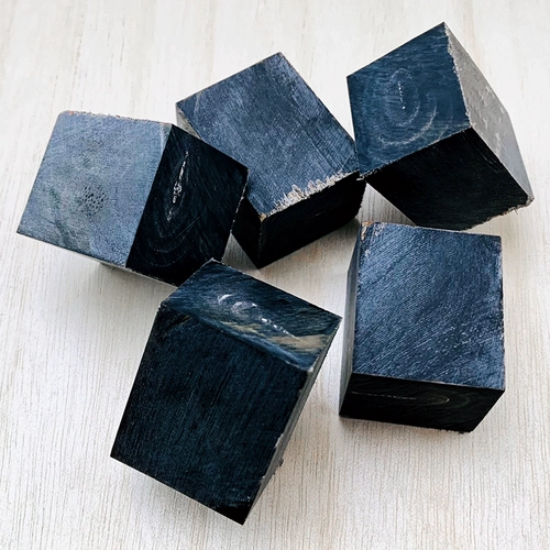 Натуральный черный бык -рог сырье ручка ножа рог Jerko Solid Seament Материалы японская стиль иво