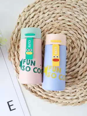 Fashion thermos cup mini small cute girl heart ins water cup lady student simple portable small cup