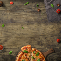 Vintage imitation wood grain photo background paper Tea text play baking shooting wood background cloth food photography props