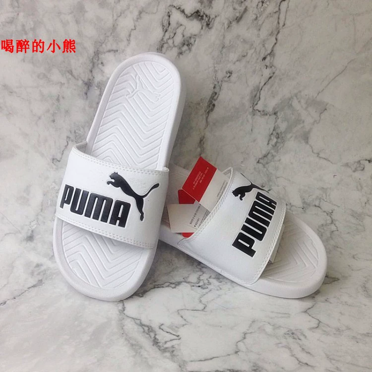 Puma 彪 马蕾 hana đàn ông và phụ nữ vài bãi biển thể thao không thấm nước nhà vệ sinh dép 360265-01-16