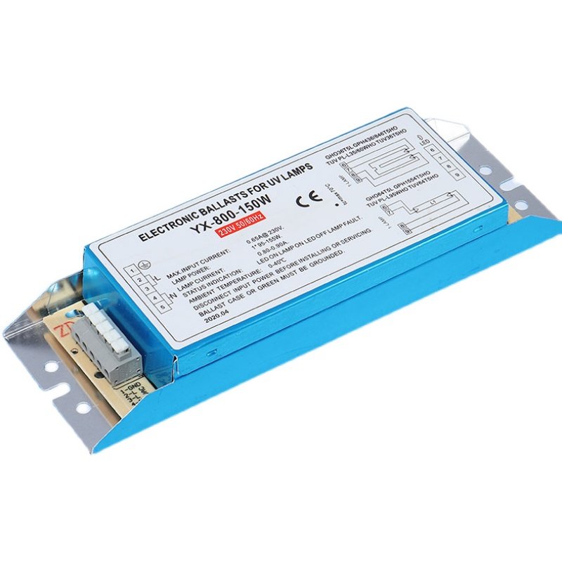UV photo-oxygen lamp electronic ballast waste gas equipment YX-800-150W universal replacement photolysis ultraviolet 810