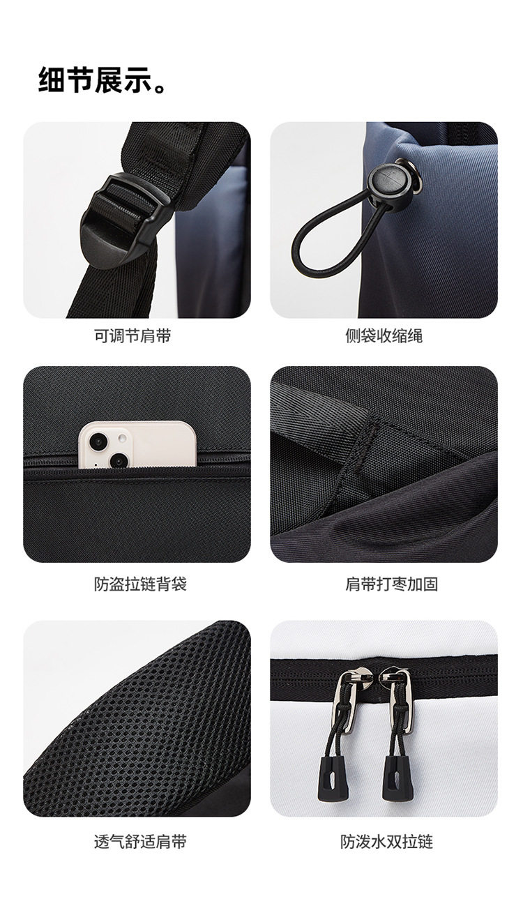 фанатская атрибутика 皇马双肩背包书包休闲户外背包皇马球迷用品纪念品周边皇马包 3