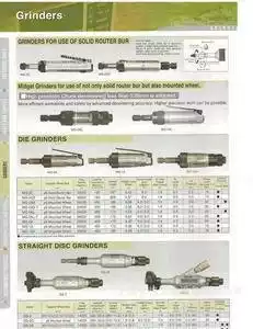 Japan YOKOTA pneumatic tools MG-1A pneumatic grinding machine