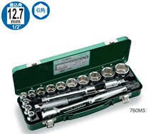 Japan front field TONE 12 corner sleeve ratchet wrench combination 760MS