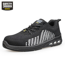 Safety Jogger breathable Sports Anti-Smash Safety Shoes Anti-Slip Labour Shoes Workshoes Fitz