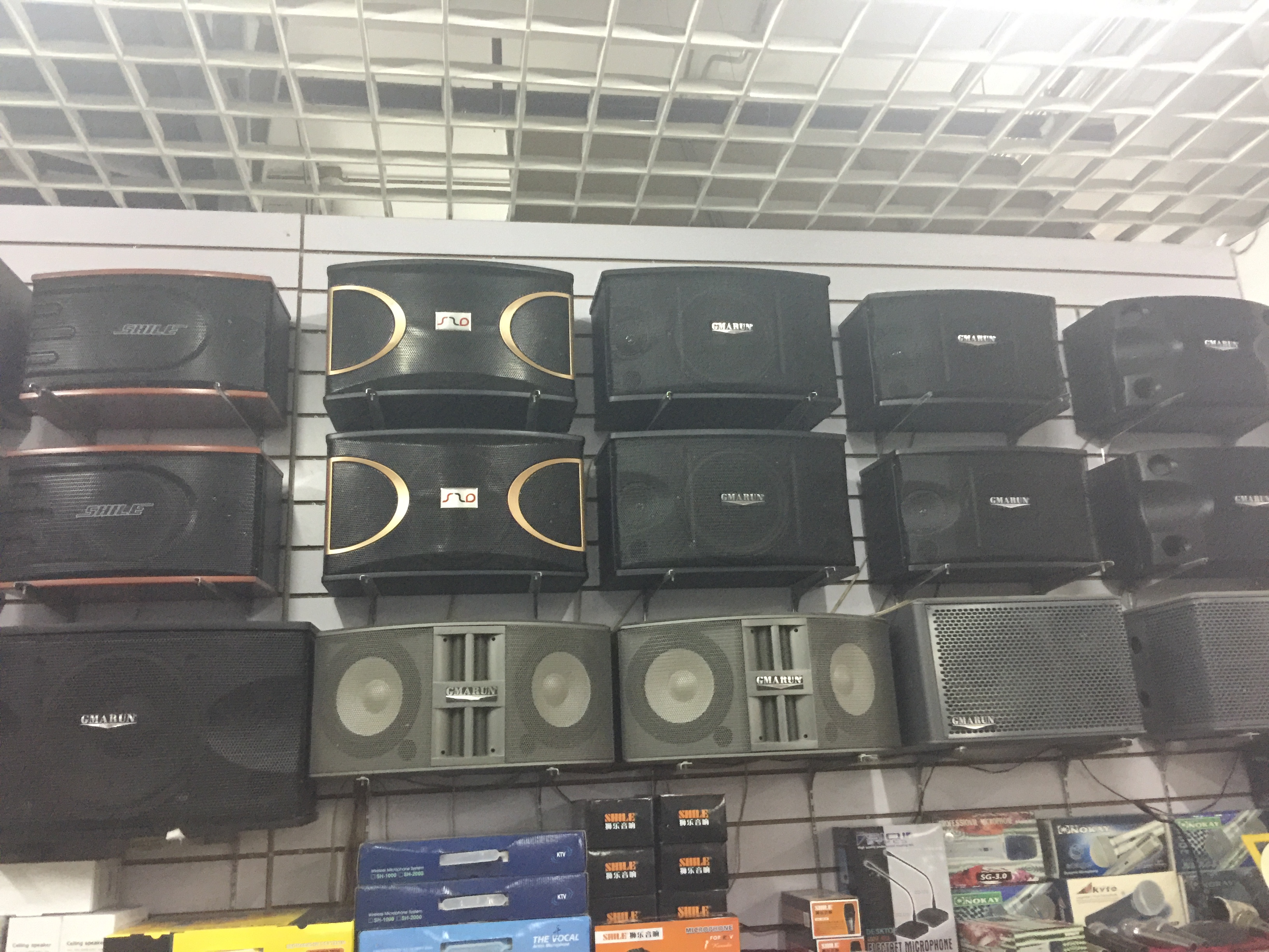 GMARUN Golden Horse G-272 282 KTV singing Sound Karaoke Speaker KTV card bag speaker