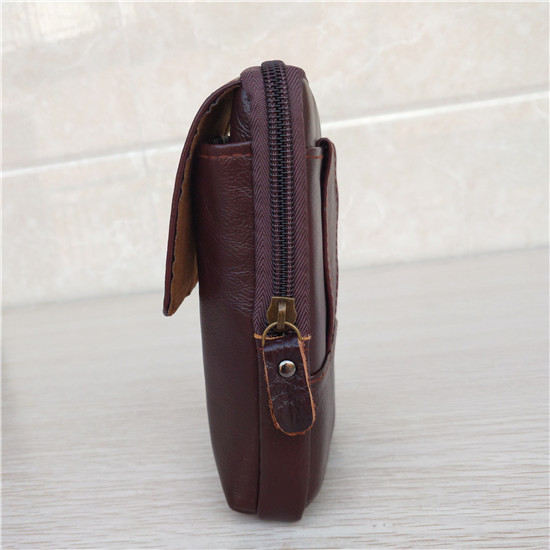 Da túi 5,5 inch dọc điện thoại di động nam đeo thắt lưng vivox9oppoR11R9 da treo thắt lưng điện thoại di động bao da túi louis vuitton nữ