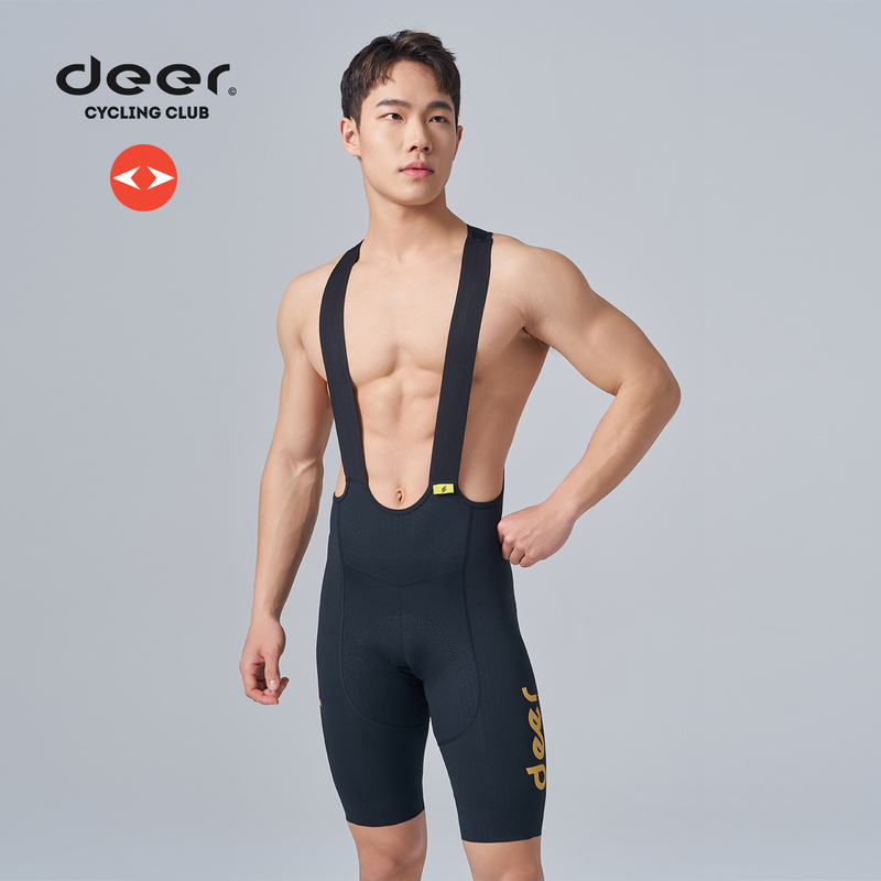 Deer Deer Cycling Clothing Professional Road Cycling Pants Bicycle Men's Summer Double Arrow Cushion Overalls Shorts