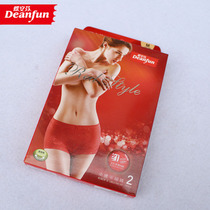 (Special) Butterfly Anphine Red Womens Current Year Middle Waist Net Yarn Lace Wedding Super Worth Boxed Briefs 1700