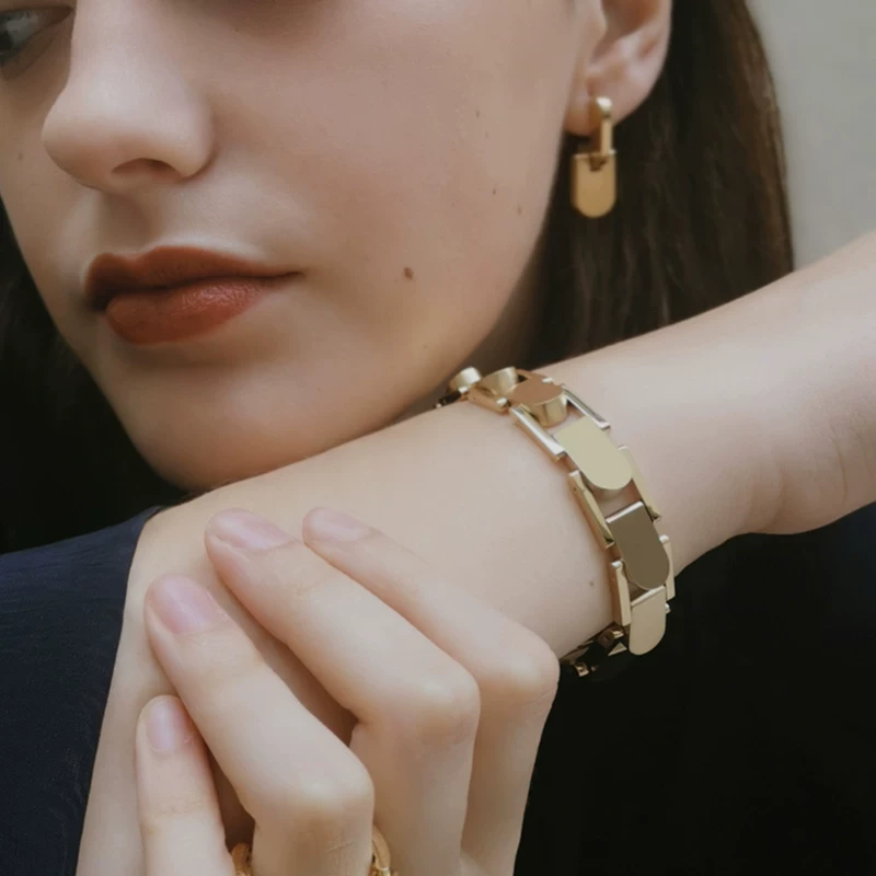 [Дизайнерский бренд ALP JEWELRY系列轻奢精致小众设计手链女]