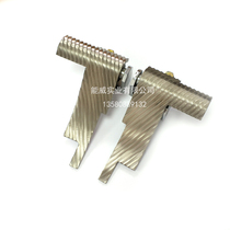 Power root setting machine upper needle stainless steel dental plate twill plate forming machine guide cloth inclined teeth