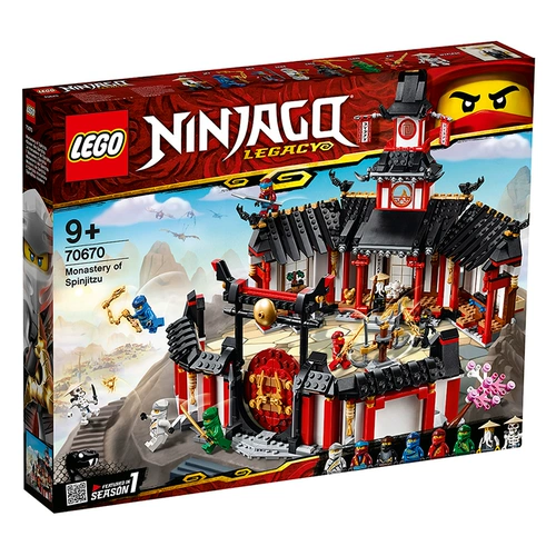 [2019 новый продукт] Lego Phantom Ninja 70657/70659/70670 Музей Ротари Мужские игрушки Мужские игрушки