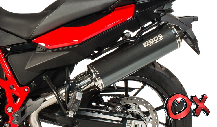 [OX] BMW F700 800 650GS xe máy Hà Lan BOS vios sửa đổi ống xả hiệu suất cao phổ quát - Ống xả xe máy